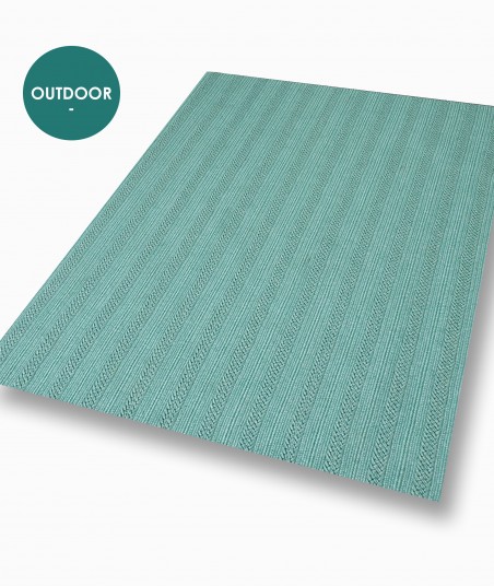 TAPIS TORSADE CELADON