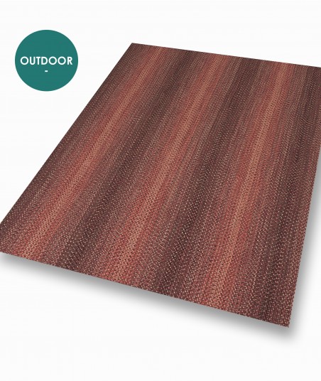 TAPIS NATTE BRIQUE