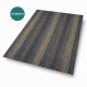 TAPIS NATTE BRUN OR