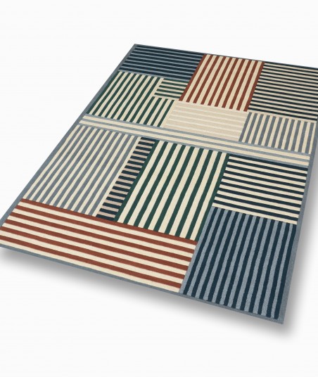 TAPIS MACKINTOSH BLEU