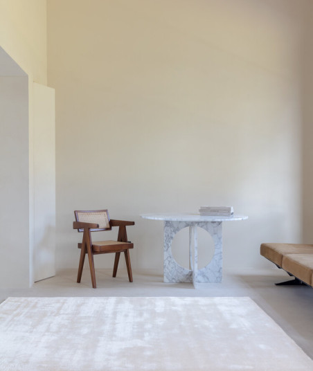 TAPIS HAZE BLANC 