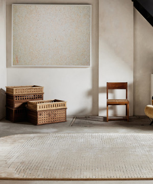 TAPIS GEOMETRY SABLE