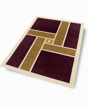 Tapis Vintage Bordeaux