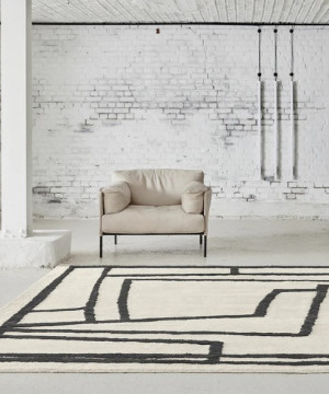 TAPIS COCOON III ECRU