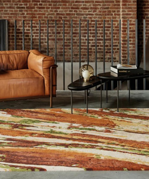 TAPIS FLUX BRIQUE