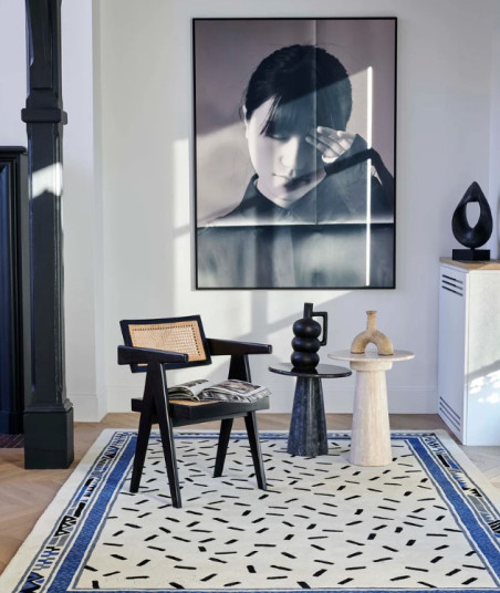 Tapis Trasimene Bleu