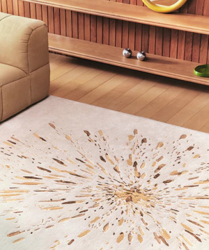 Tapis Paint Ocre