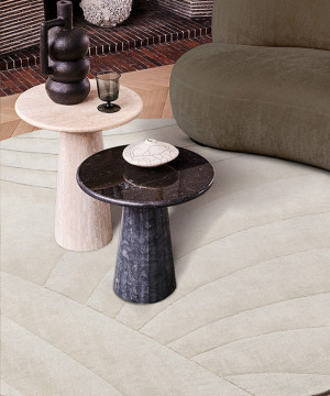 tapis volute rond